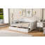 Lit de jour en bois avec 2 tiroirs, canapé-lit pour la chambre à coucher, salon, aucun sommier nécessaire