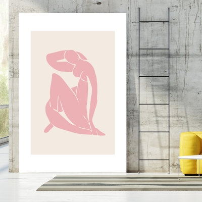 «Nude Figure II», impression sur toile non encadrée