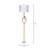 70'' Natural/Clear Novelty Floor Lamp