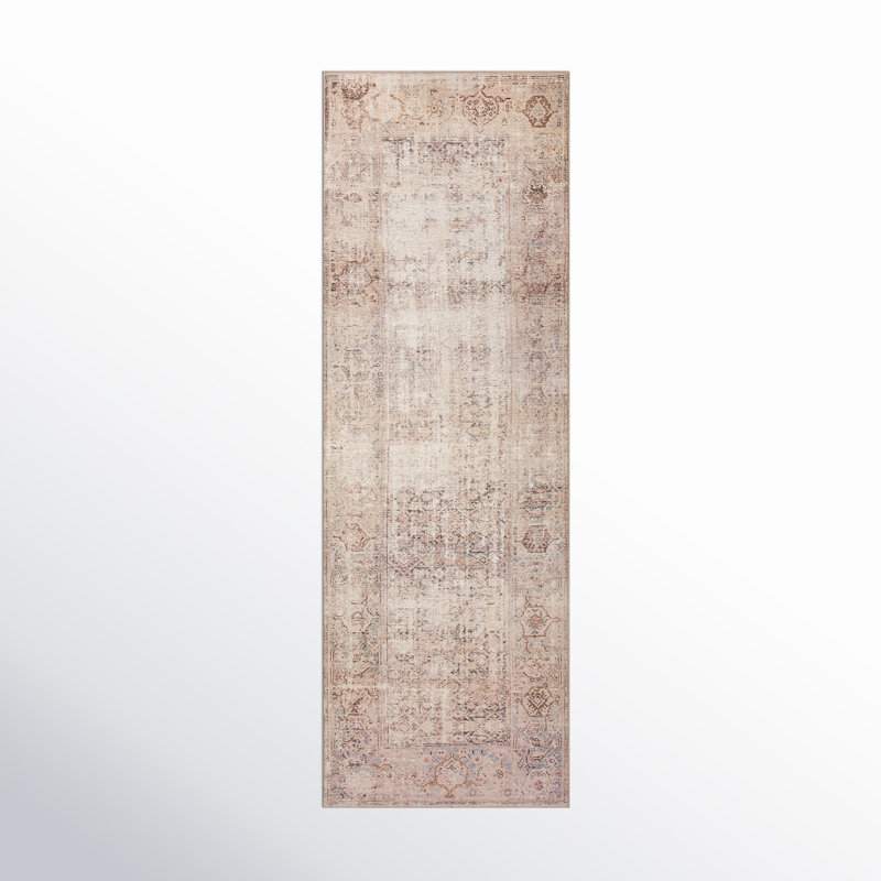 Amber Lewis x Loloi Georgie Ocean / Sand Area Rug, Runner 2'6" x 9'6"
