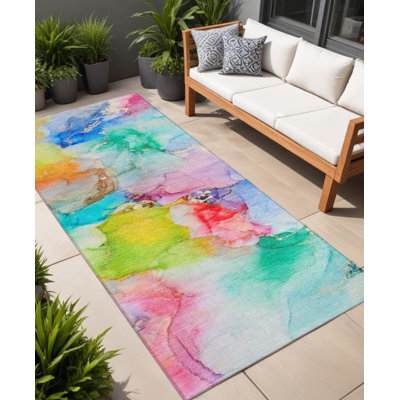 Tapis de couloir d'extérieur 8 po