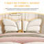 Structure de lit pleine grandeur en similicuir rembourré, avec tête et pied de lit en forme de papillon, structure de lit plateforme avec décorations en métal doré, aucun sommier nécessaire, beige-1498817345-1498817358