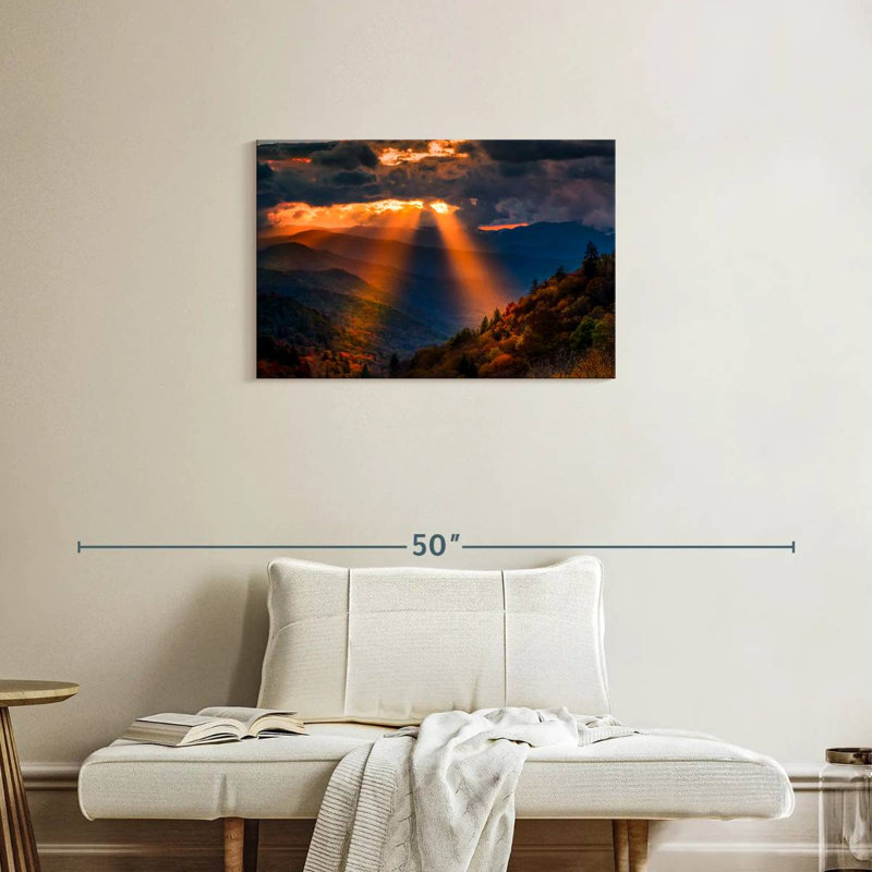 Alvord Sunrise At Smoky Mountain, H 20 po x l 30 po