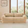 Boneless 2-Seater Modular Sofa With Plush Fabric And High-Density Sponge