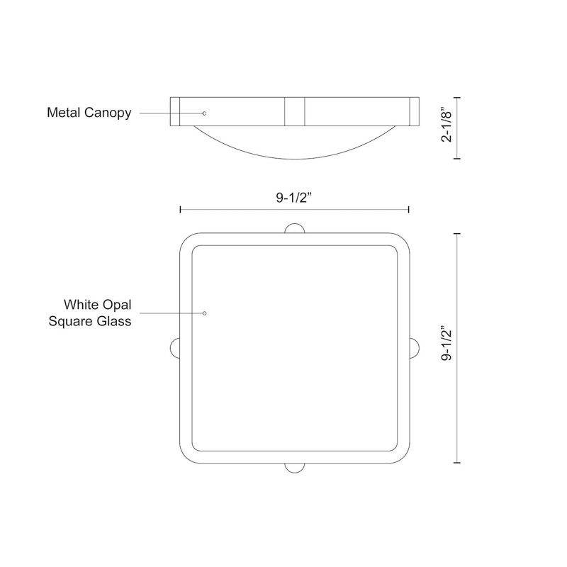 Templeton LED Flush Mount