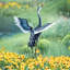 Statue de jardin d'Oppelt