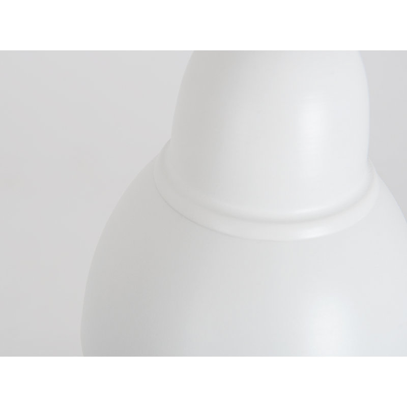 Culpeper 3 - Light Bell Pendant, White