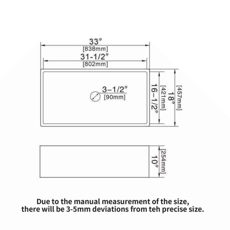 33 Farmhouse Sink 33