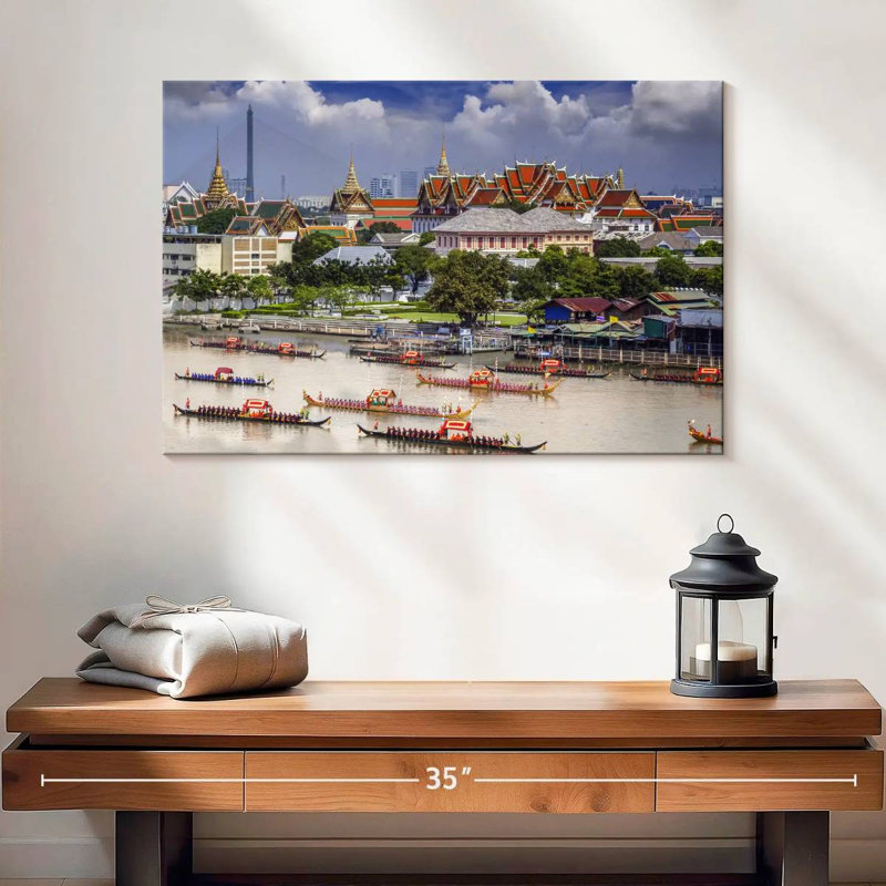 Ravi Thailand Grand Palace, 16" H x 24" W