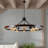 8-light Farmhouse Chandelier Rustic Light Fixtures