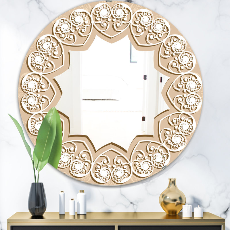 Miroir d'appoint sans cadre Baby Hearts Glam, H 23,6 po x l 23,6 po
