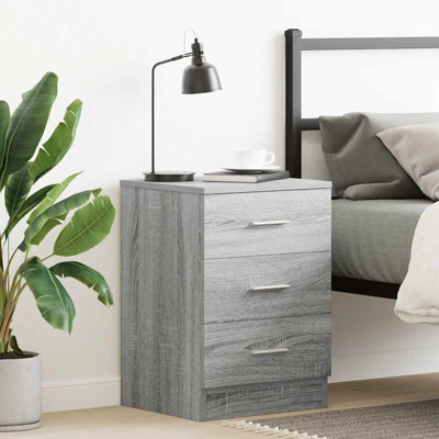 Julieanna Bedside Cabinet 38x35x56 cm Engineered Wood