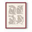 Impression encadrée Matisse CCxxxviii - Bois massif-990127893-990127894