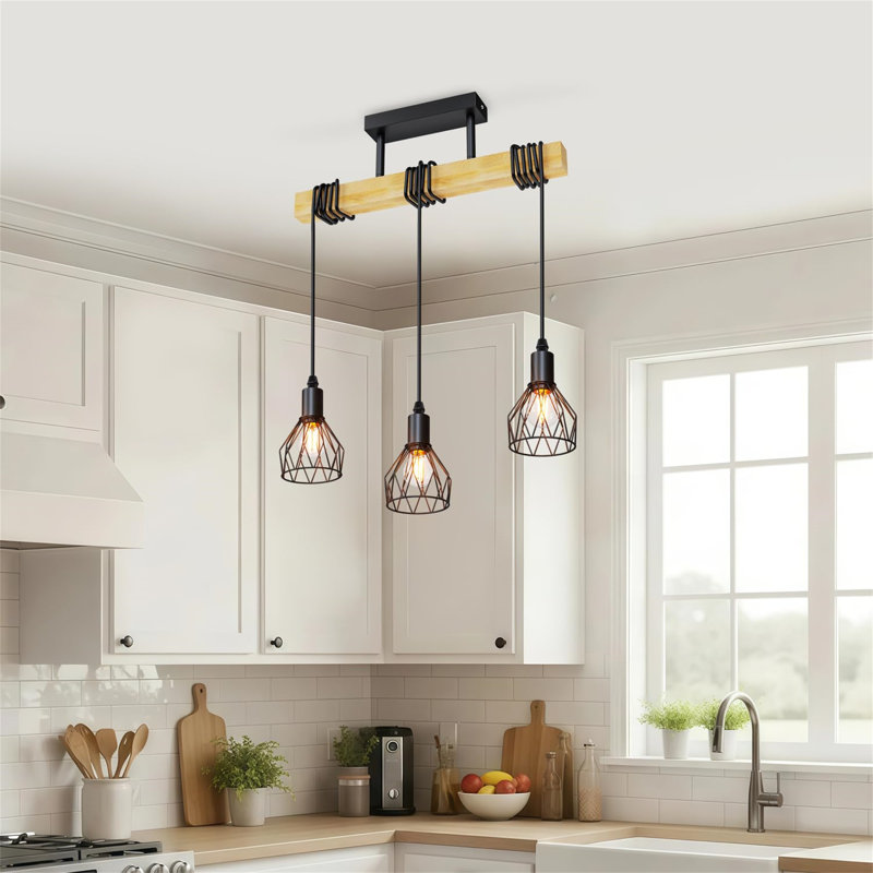 3 - Light Brown Pendant