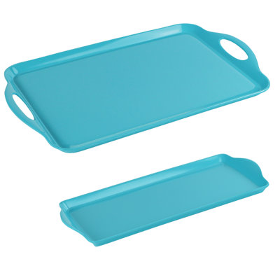 Ebern Designs Trevin Melamine Tray