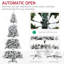 Arbre de Noël artificiel enneigé 9 pi