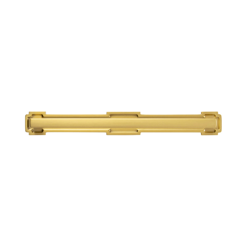 Coventry Collection Pull Backplate - Cabinet Pull - Transitional Hardware for Drawers & Cabinets, Brushed Golden Brass