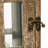2 Piece Wood Tabletop Candle Lantern Set