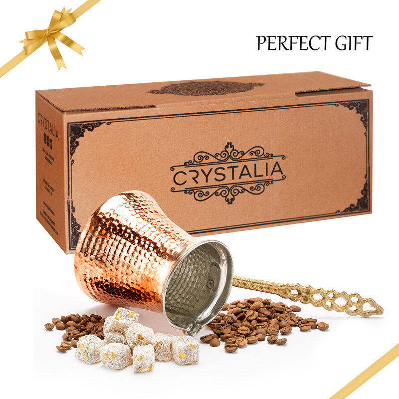 Cafetière turque 1-2 tasses Crystalia USA