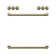 Front Control Gas Range Handle Kit