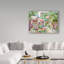 «Flower Market», reproduction de peinture acrylique sur toile tendue-31882762