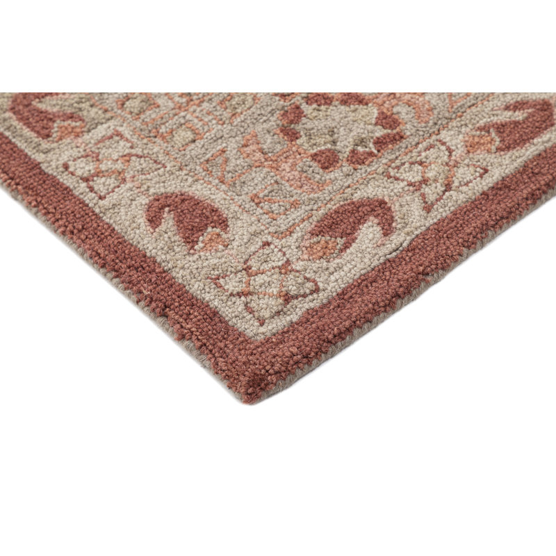 Tapis rectangulaire en laine Millian, Rectangulaire 3 pi x 5 pi