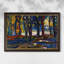 Autumn Study, 1908-Wassily Kandinsky-Custom Framed Canvas-2133390466-2133390477-2133390514