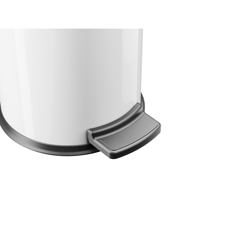 Metal Step On Rubbish Bin - 3L
