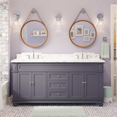 Ensemble de meuble-lavabo double 72 po Ensa