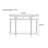 American-style simple console table