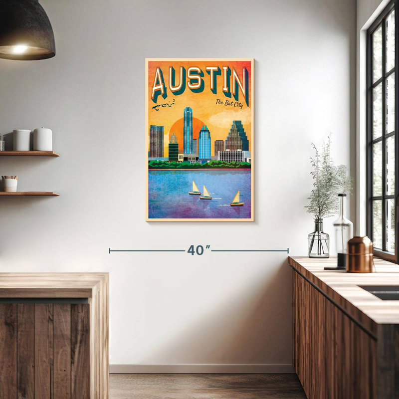 Austin The Bat Khafre, Austin, H 36 po x l 24 po