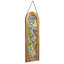 Panneau de vitrail 36 "H Fruitful Grapevine