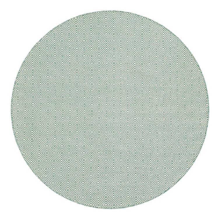 Traetyn Flatweave Wool Geometric Indoor Rug