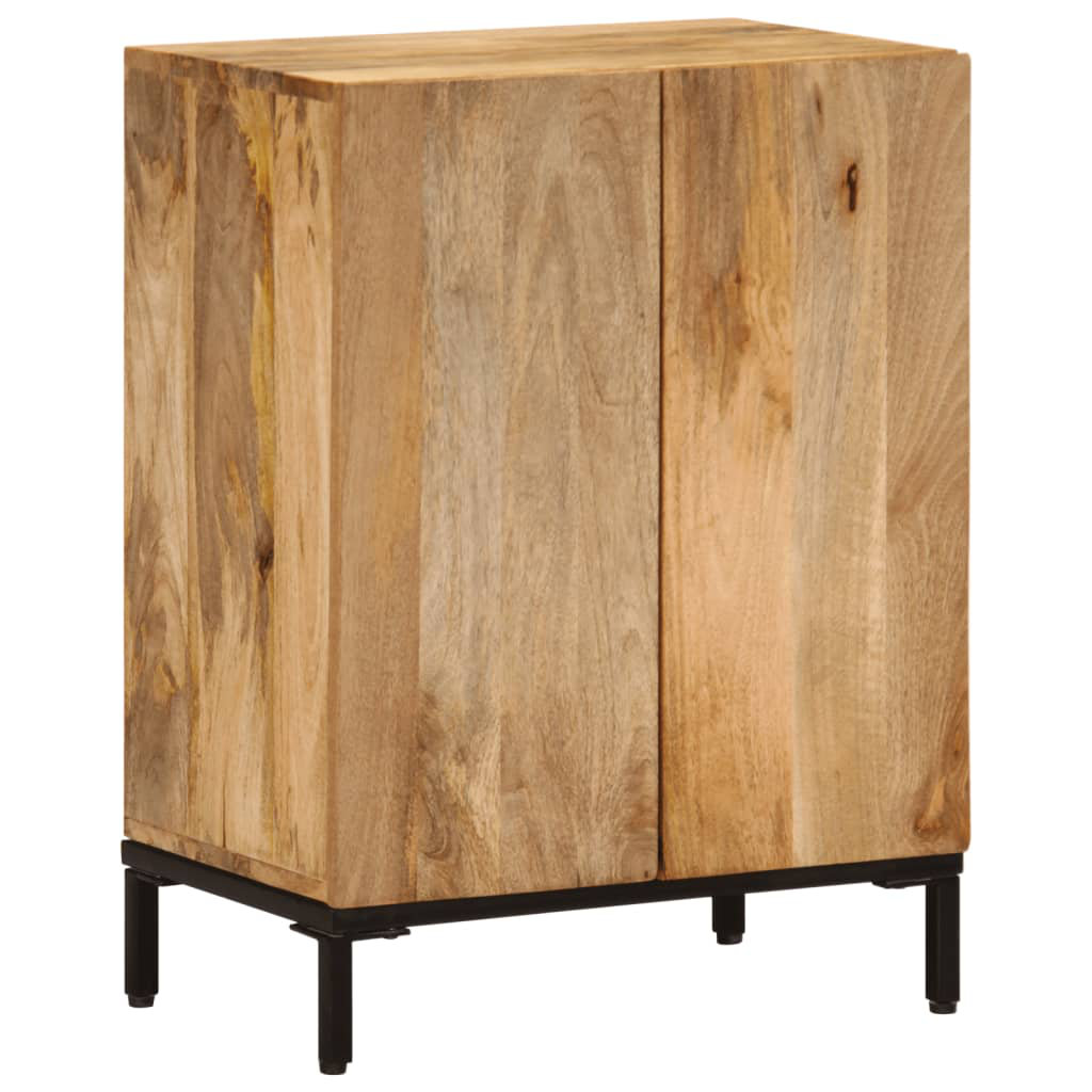 Vidaxl Sideboard 53X35x72 Cm Massivholz Mango