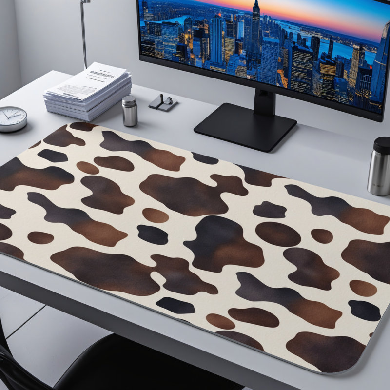 Polyester Desk Pad, 31.5x15.5
