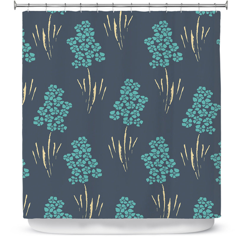 Grondin Floral Shower Curtain
