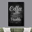 Le café rend tout possible l'art moderne de la maison-98161148
