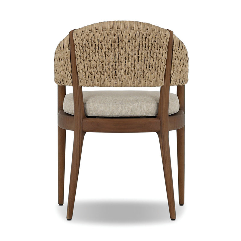 Atwood Outdoor Teak Dining Armchair