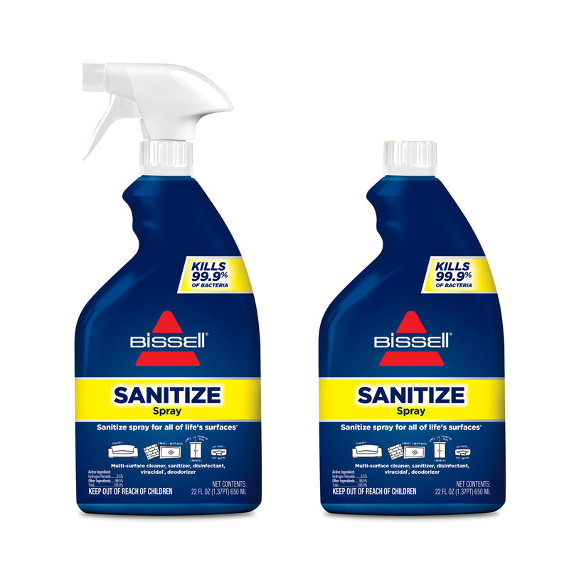 Bissell 22 oz Unscented Antibacterial Carpet and Hard Floor Spray