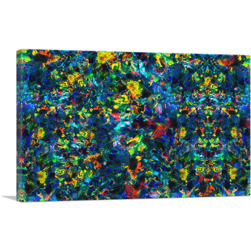 «Dark Vivid Opal», impression sur toile tendue, H 12 po x l 18 po x P 0,75 po