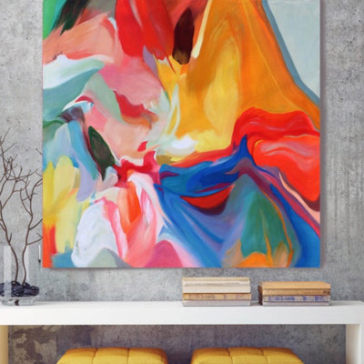 « volcano 2 », peinture sur toile one-of-kind original Irena Orlov