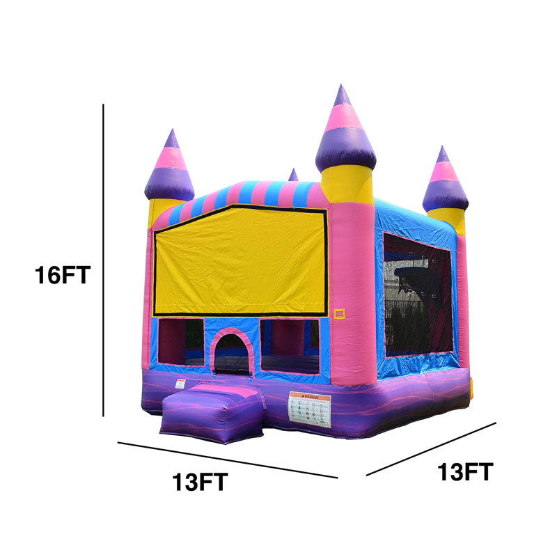 Jeu gonflable 14 'x 14' avec soufflerie