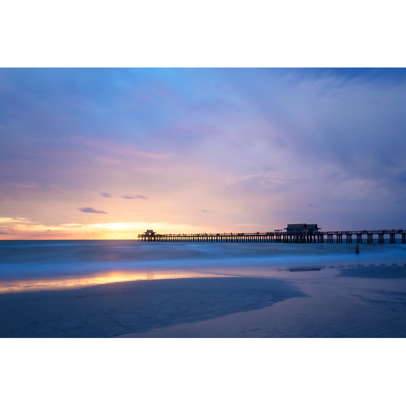 Idyllic Beach - Wrapped Canvas Print, 30cm H x 46cm W x 3.8cm D