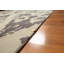 Tapis en laine brun/beige 9' x 12' à la main one-of-kind noué la Pastore