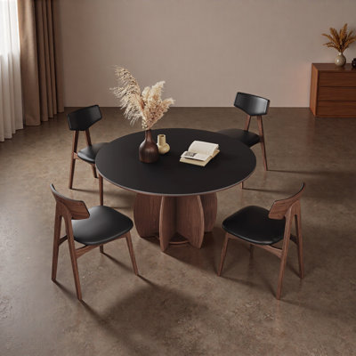 Vintage Round Petal Dining Table