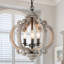 Luminaire suspendu de style lanterne de ferme à 3 lumières Ogburn-860314303