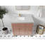 Sonoma 36 po X P 22 po D Meuble-lavabo décalé gauche en terre cuite chaude avec 2 po-100435356