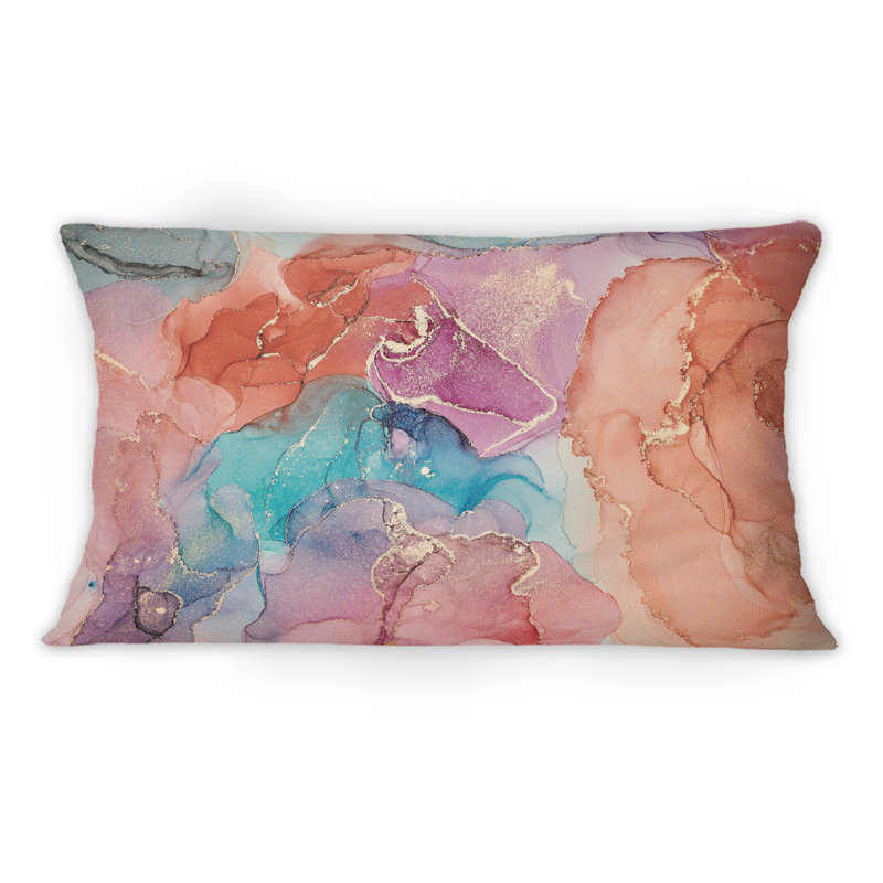 Coussin 12 "x 20" Blue Flute