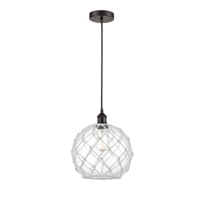 Luminaire suspendu simple à 1 lumière Larocque