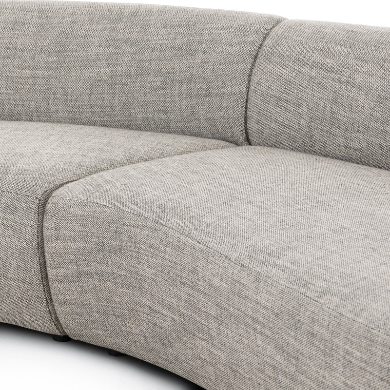 Belen Chaise Sectional, Thames Polyester Blend